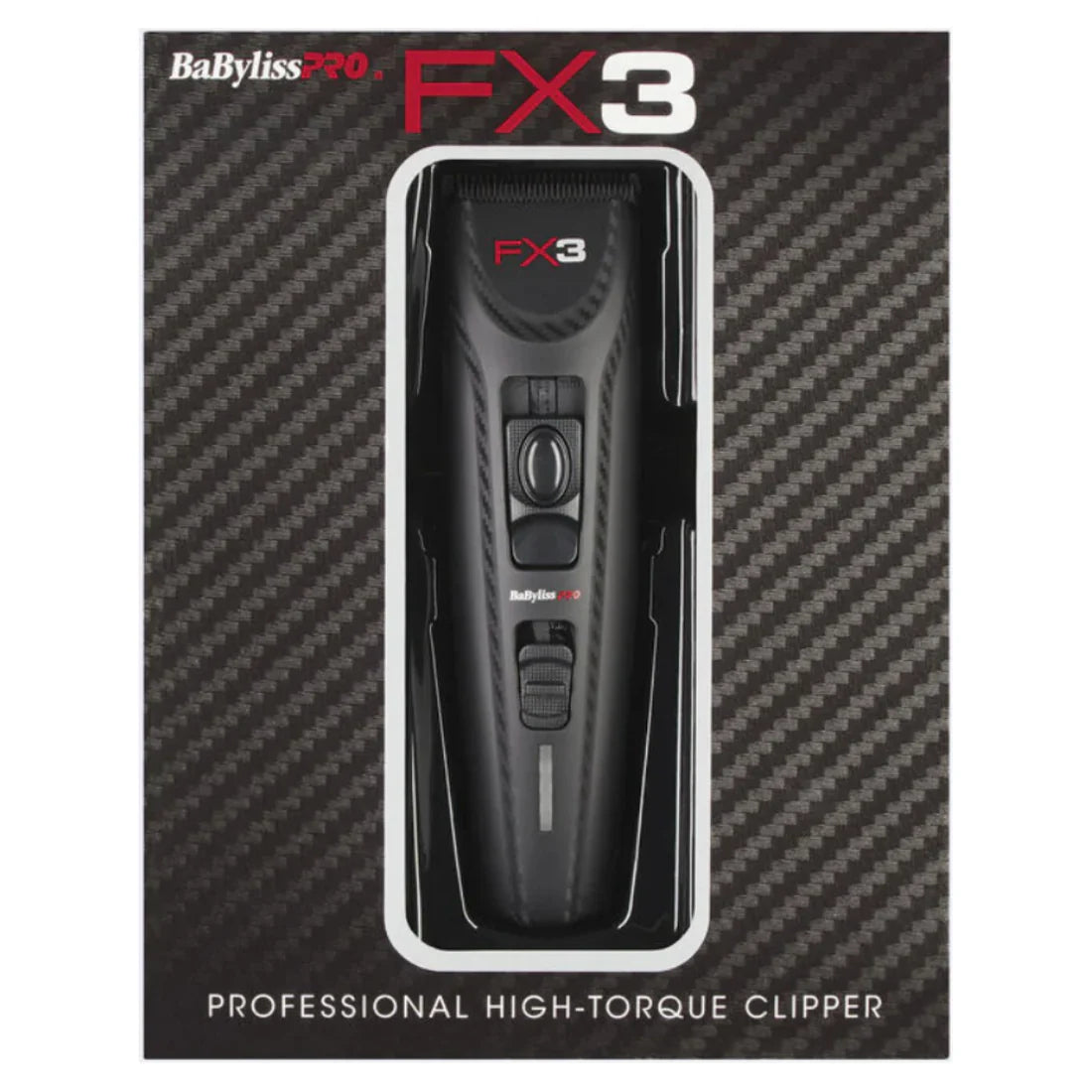 Babyliss Pro FX3 Clipper - Black
