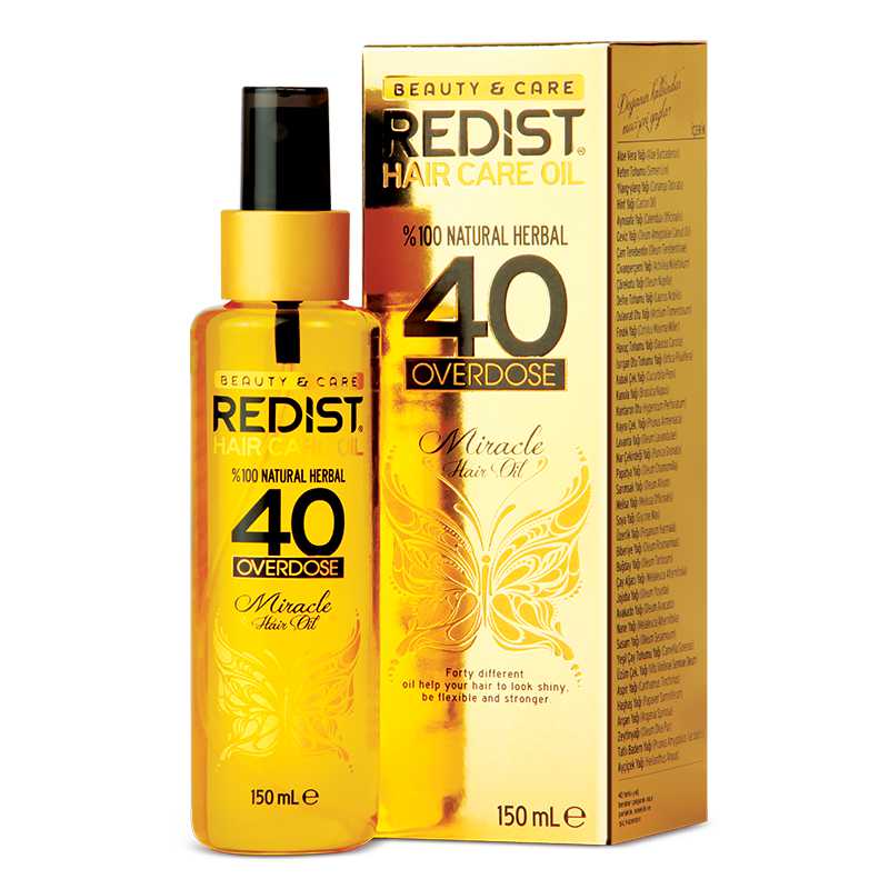 Redist 40 Overdose Miracle Hair Oil - 150ml