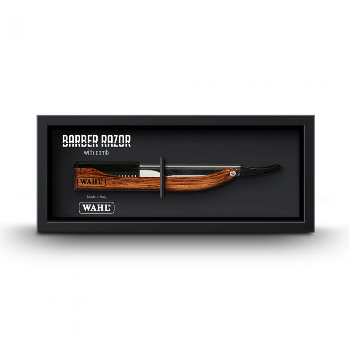 Wahl Barber Razor with Comb (Wood)