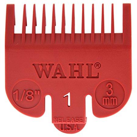 Wahl Clipper Attachment Guides Size #1 Red 1:8 (3mm)