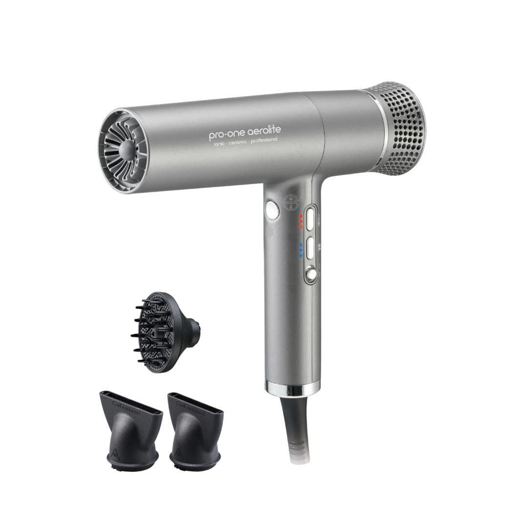 Pro-One Aerolite Hairdryer – Titanium