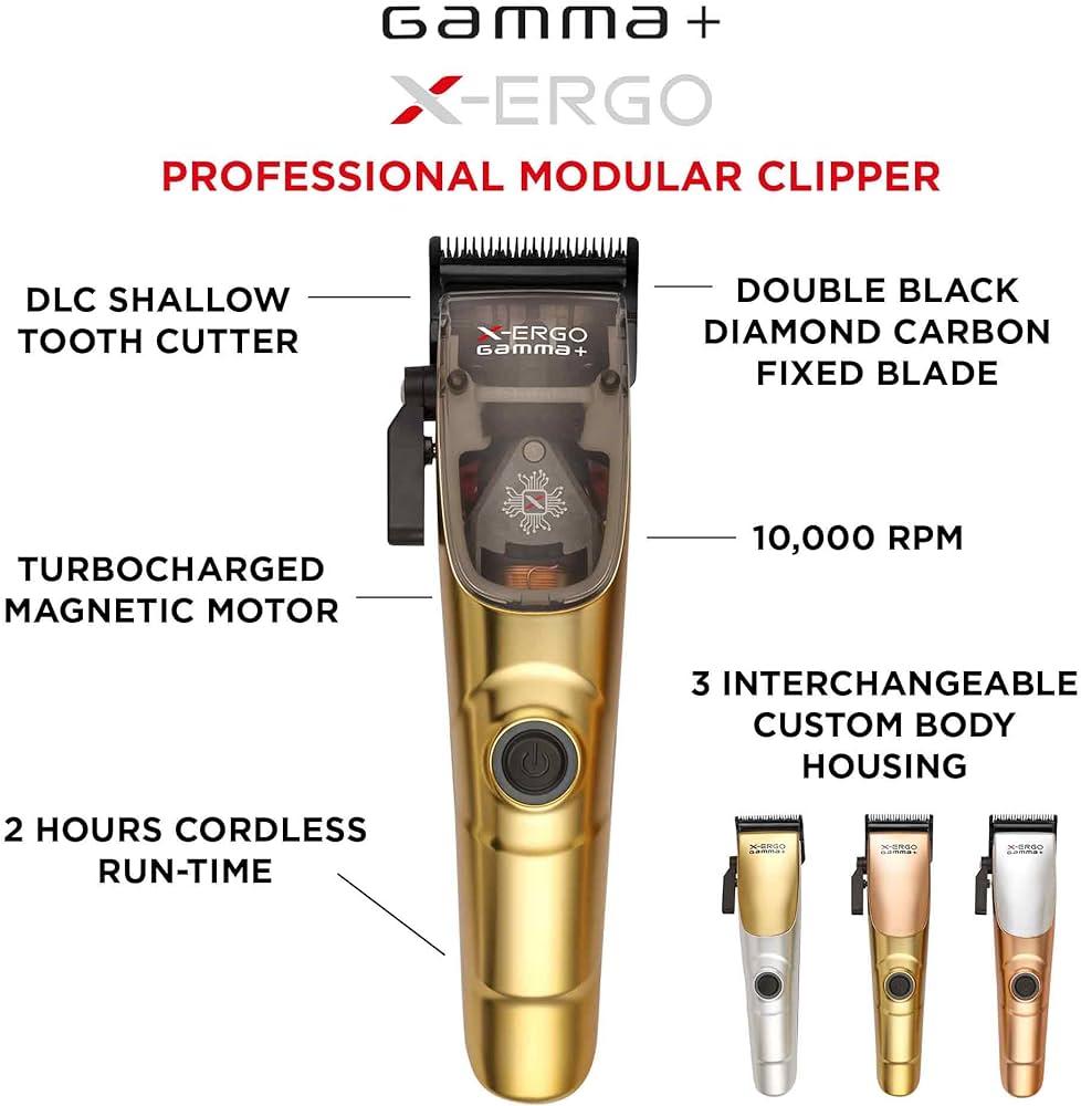 Gamma + X-Ergo Hair Clipper