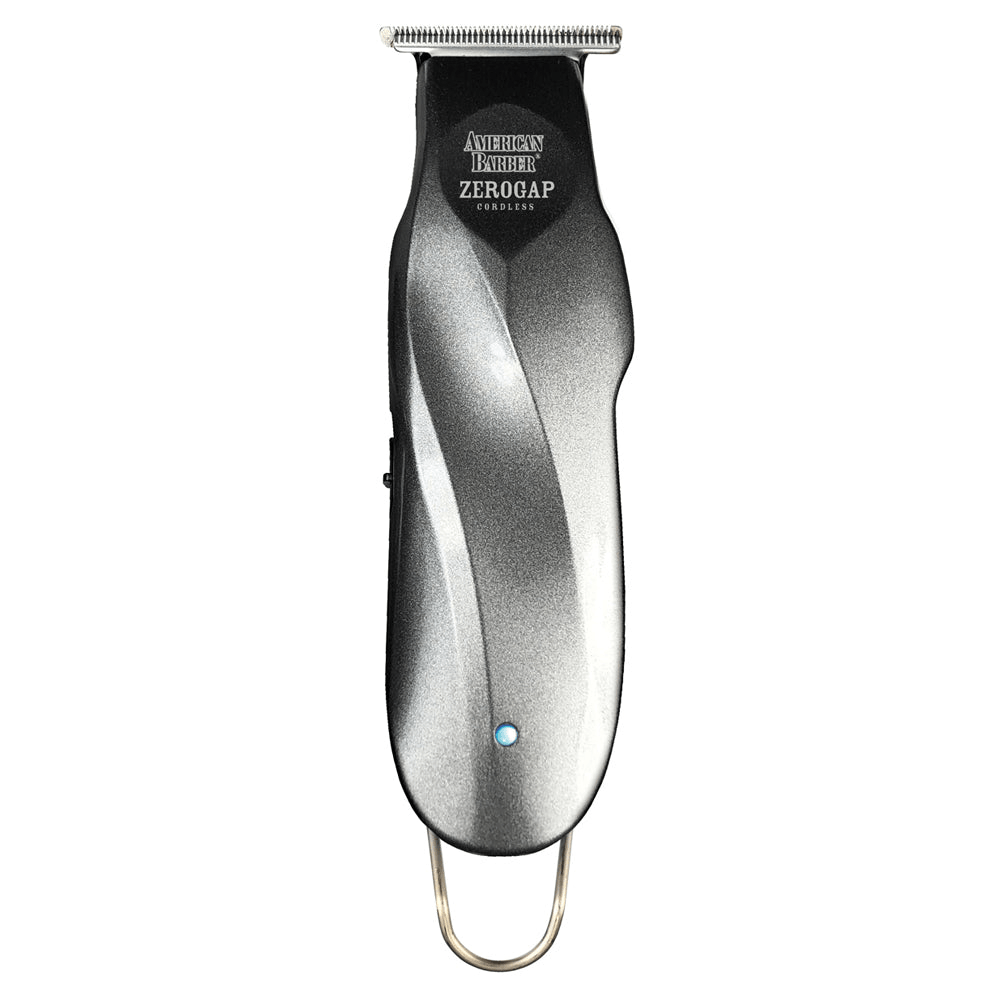 American Barber Zerogap Cordless Trimmer (Silver)