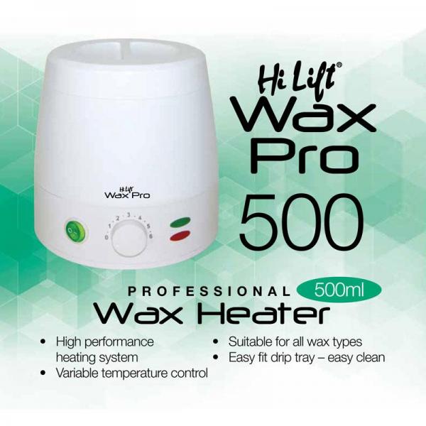 Hi Lift Wax Pro 500 Professional Wax Heater 500ML