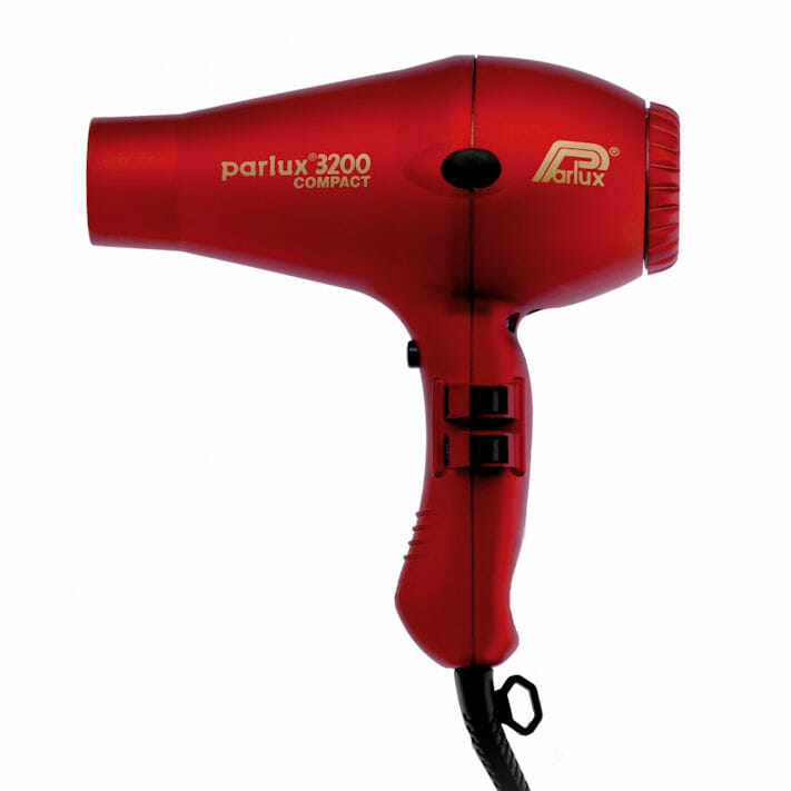 Parlux 3200 Ceramic & Ionic Hair Dryer – Red