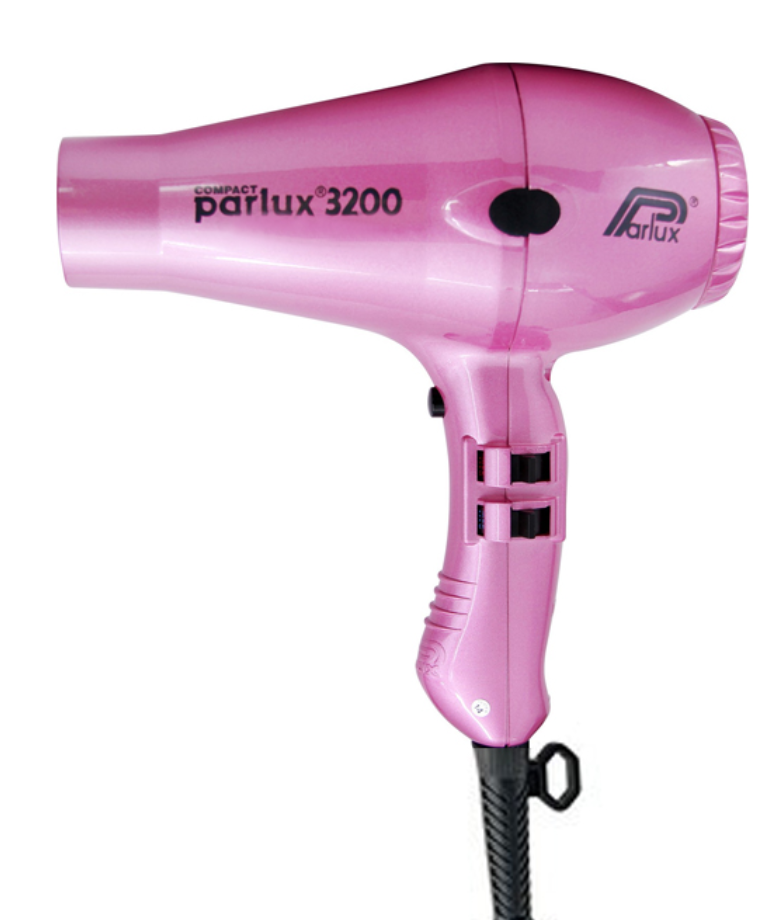 Parlux 3200 Ceramic & Ionic Hair Dryer – Pink