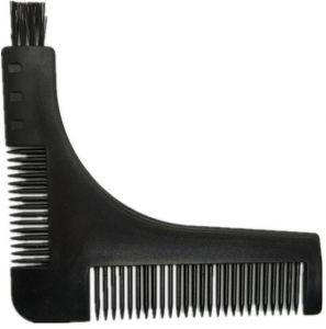 beard comb black G-111-B