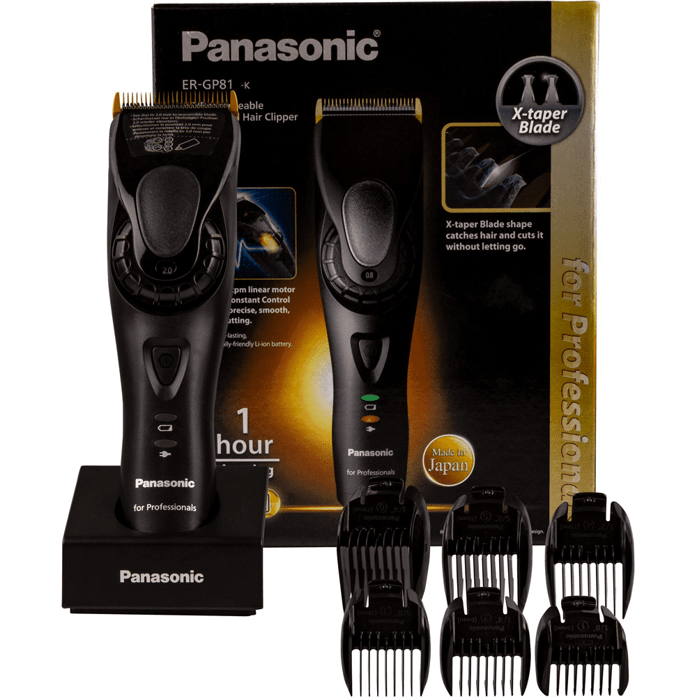 Panasonic ER-GP81-K AC/Rechargeable Professional Hair Clipper